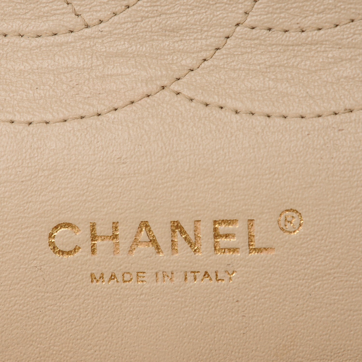 Chanel Caviar Quilted Jumbo Double Flap Beige 6 of 9
