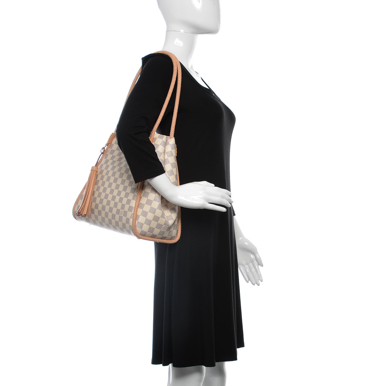 Louis Vuitton Damier Azur Propriano Rose Ballerine 2 of 11