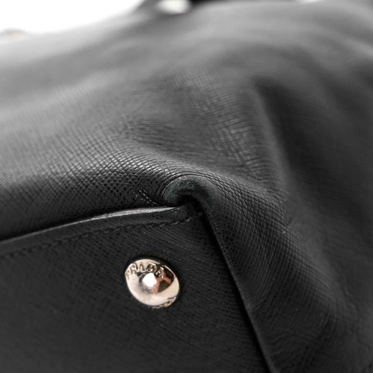 Prada Saffiano Soft Tote Black 12 of 13