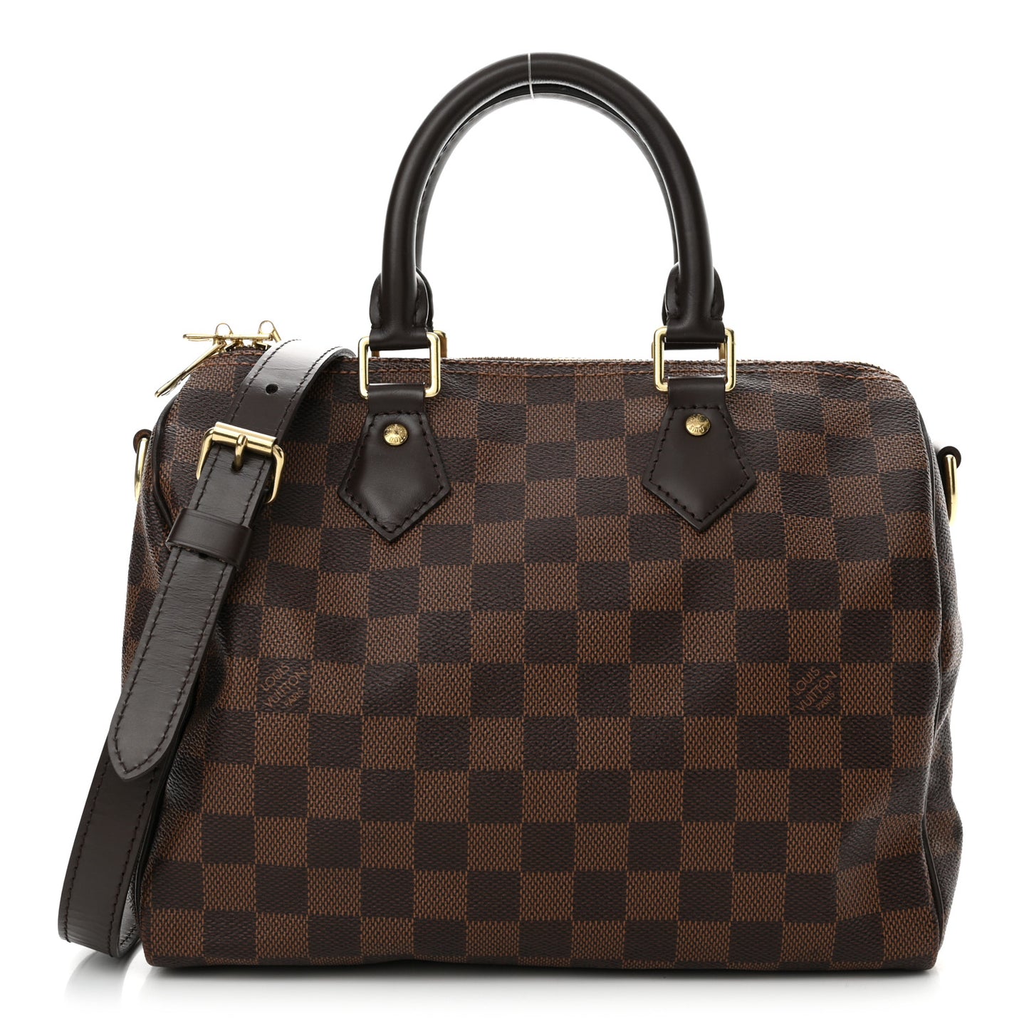Damier Ebene Speedy Bandouliere 25