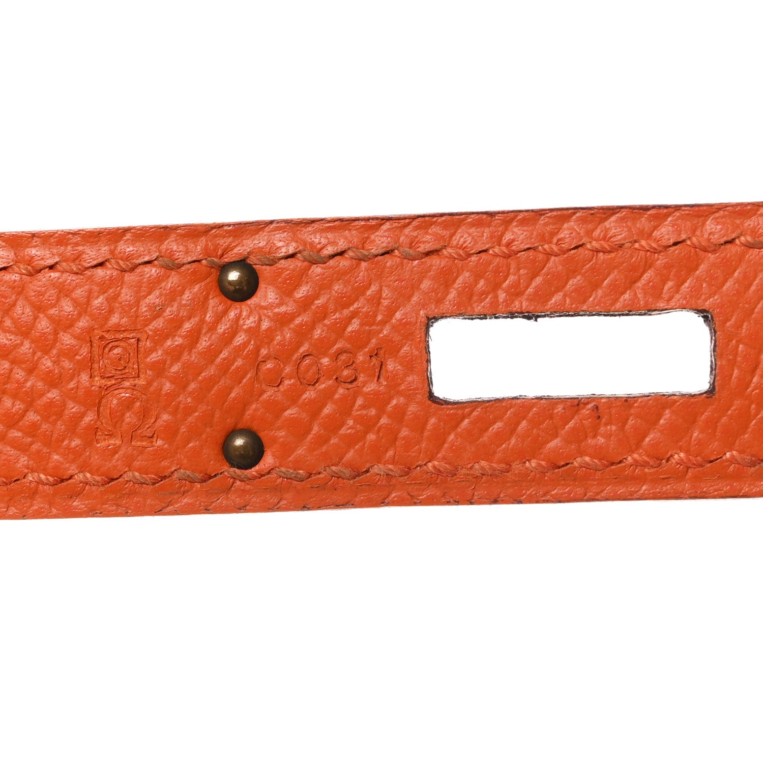 Hermes Epsom Birkin 35 Orange 7 of 10