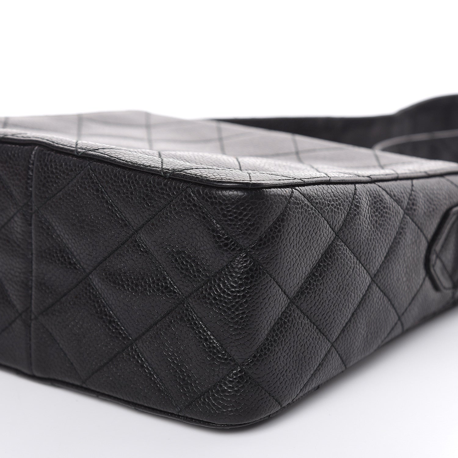 Chanel Caviar Quilted Shoulder Bag Black 9 of 12