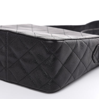 Chanel Caviar Quilted Shoulder Bag Black 9 of 12