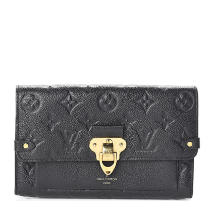 Louis Vuitton Empreinte Vavin Chain Wallet Black 1 of 6