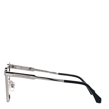 Louis Vuitton Metal Cyclone Sunglasses Z1701U Silver 2 of 7