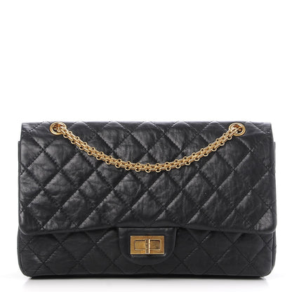 Chanel Aged Calfskin Quilted 2.55 Reissue 227 Flap Black 1 of 8