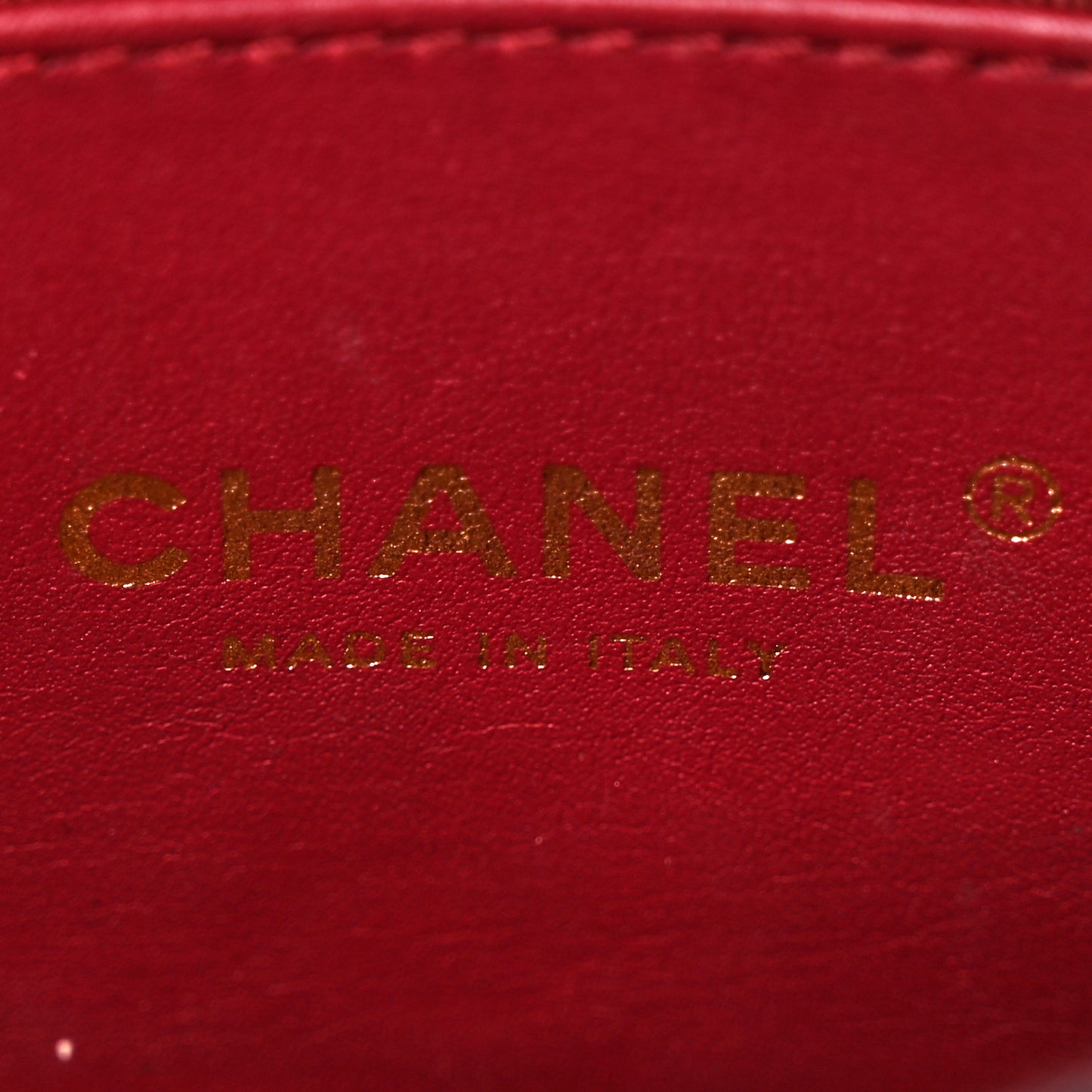 Lambskin Quilted Chain Flap Black