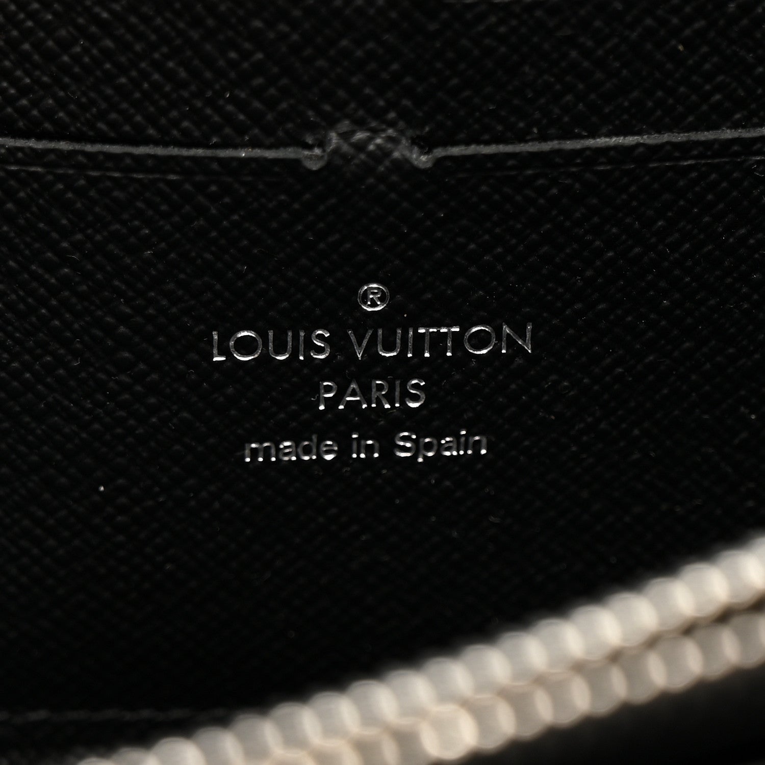 Louis Vuitton Epi Zippy Wallet Black 6 of 7