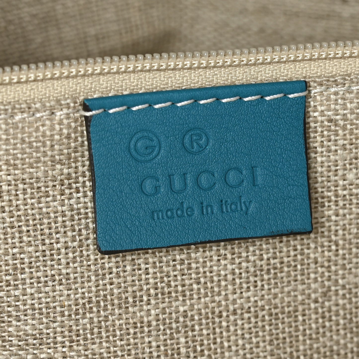 Microguccissima Medium Joy Tote Deep Cobalt