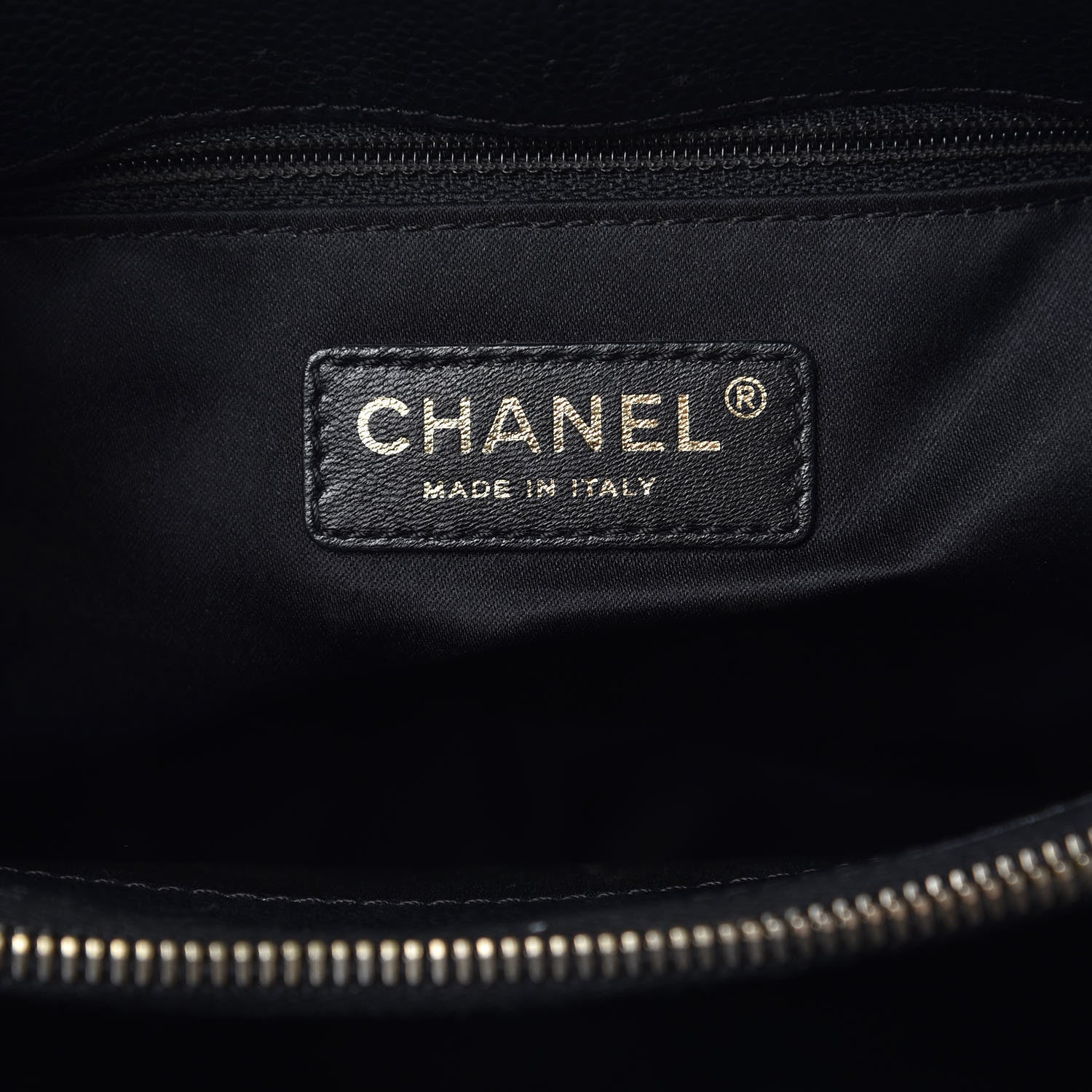 Chanel Caviar Quilted Grand Shopping Tote GST Black 6 of 16