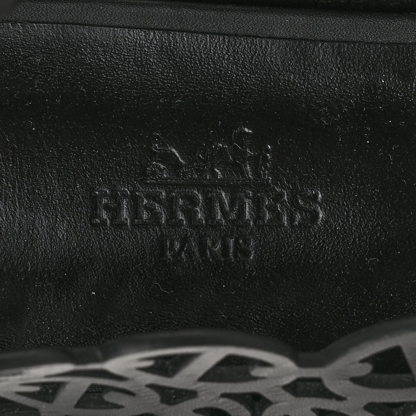 Calfskin Chaine d'Ancre Meli Ballet Flats 38 Black