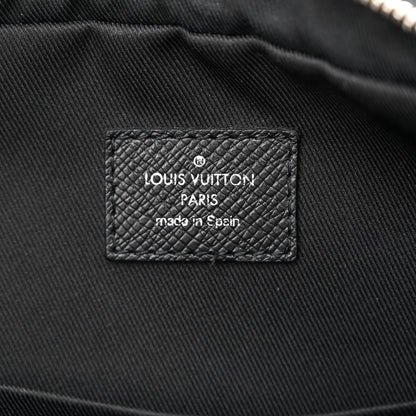 Louis Vuitton Taiga Alex Messenger BB Black 6 of 9
