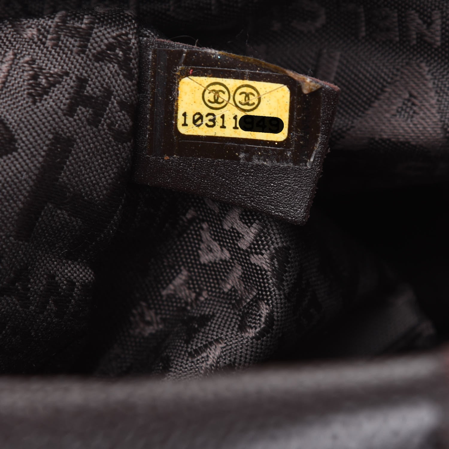 Chanel Caviar Square Stitched Large Satchel Dark Brown 7 of 15