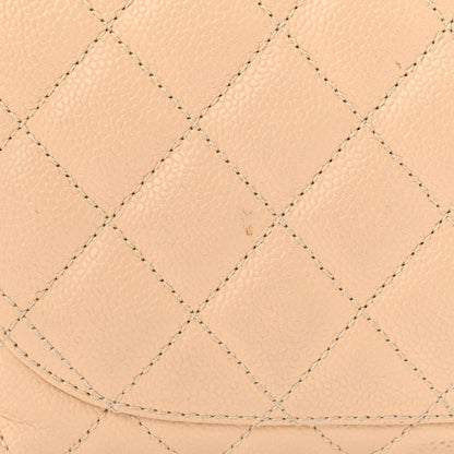 Chanel Caviar Quilted Grand Shopping Tote GST Beige Clair 11 of 14
