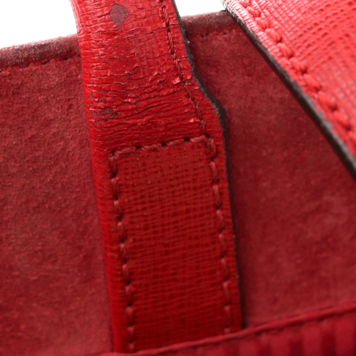 Vitello Elite Flamingo Regular 2Jours Tote Rosso Fiamma