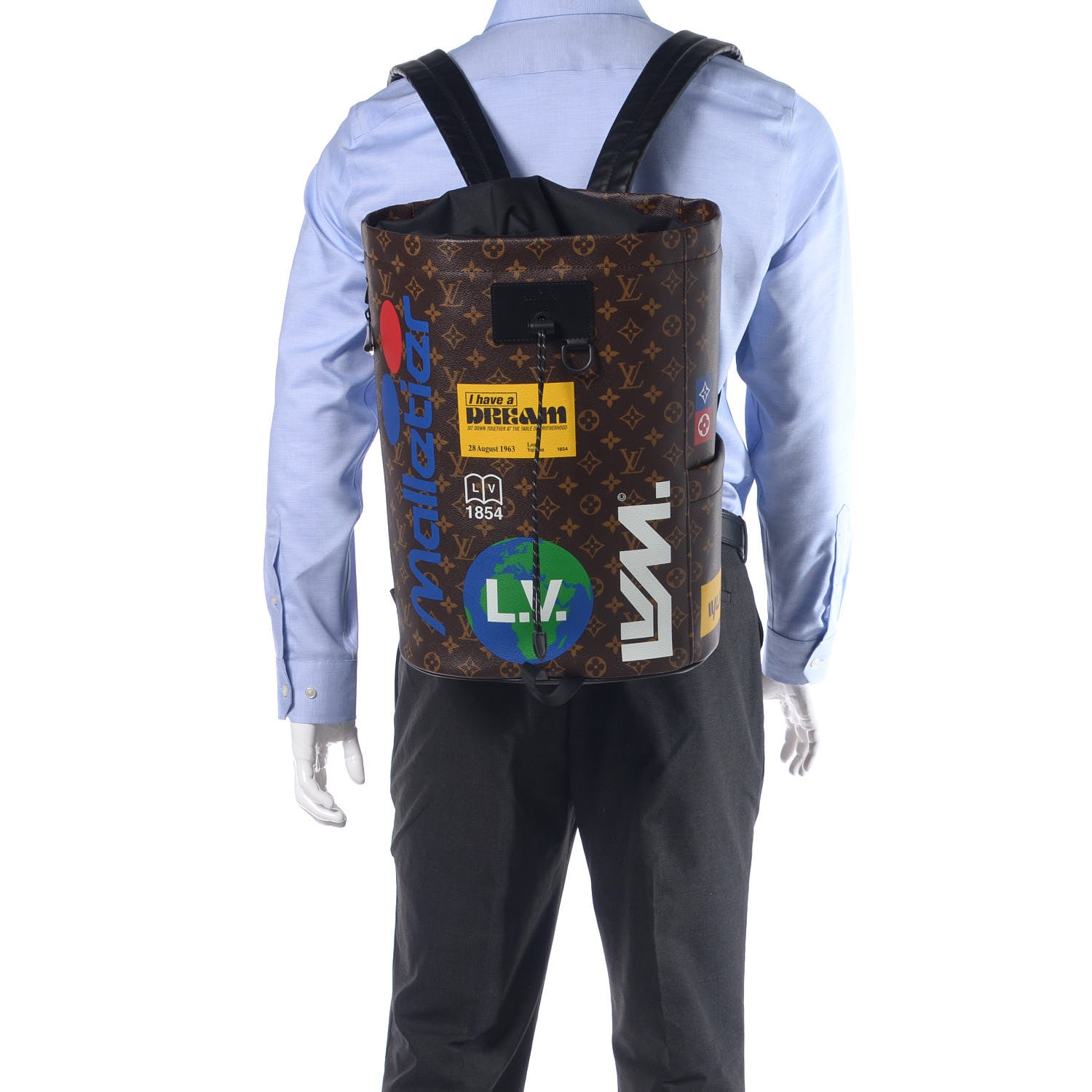 chalk backpack louis vuitton Louis Vuitton Monogram Chalk Backpack Marron 382993 – FASHIONPHILE