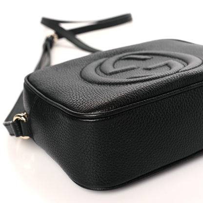 Gucci Pebbled Calfskin Small Soho Disco Bag Black 8 of 9