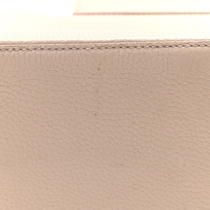 Louis Vuitton Taurillon Capucines MM Galet Coral Pebble 12 of 13