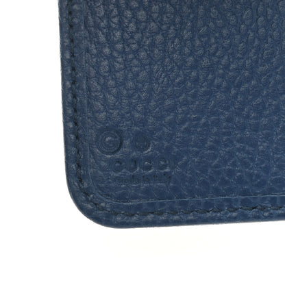 Gucci Monogram Dollar Calfskin Zip Around French Flap Wallet Beige Ebony Caspian 7 of 7