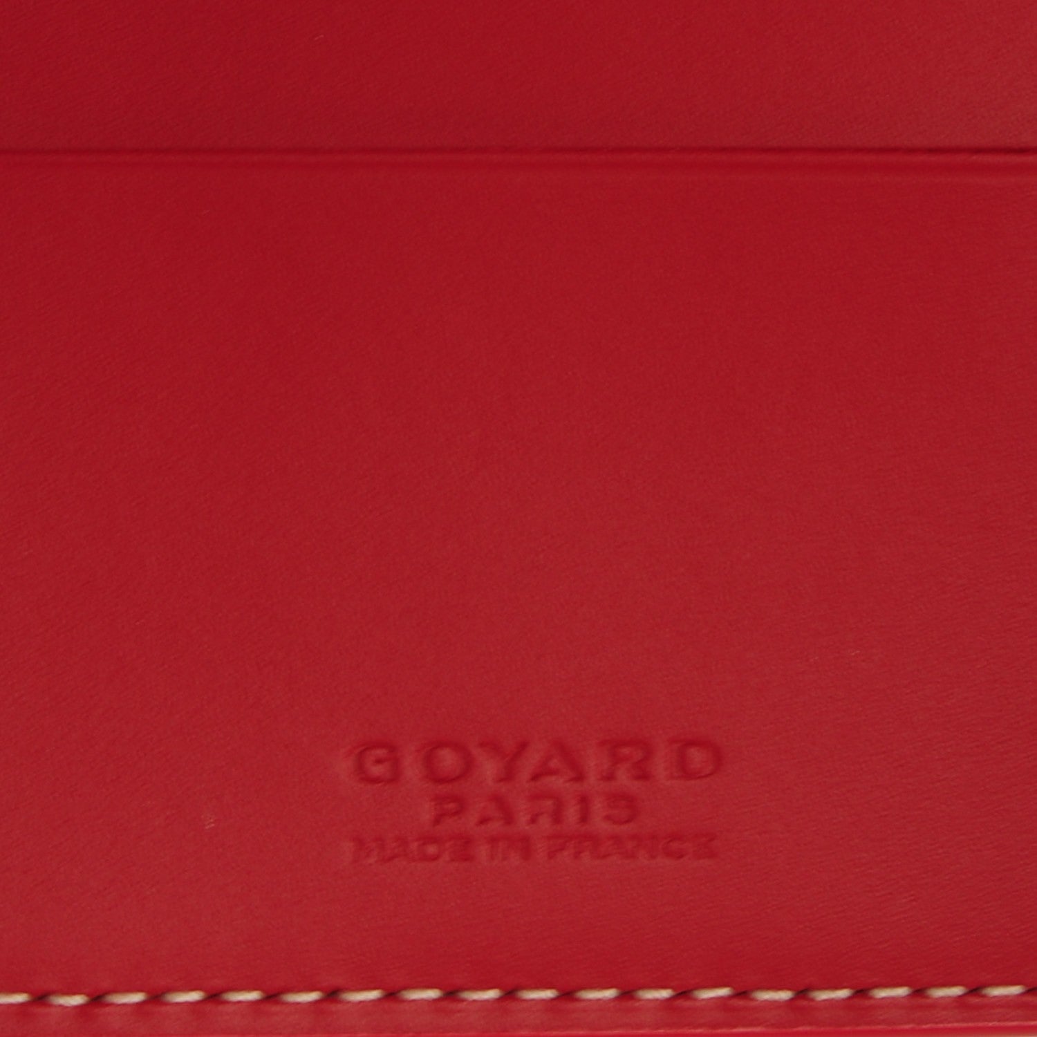 Goyard Goyardine Bi-Fold Wallet Red 6 of 7