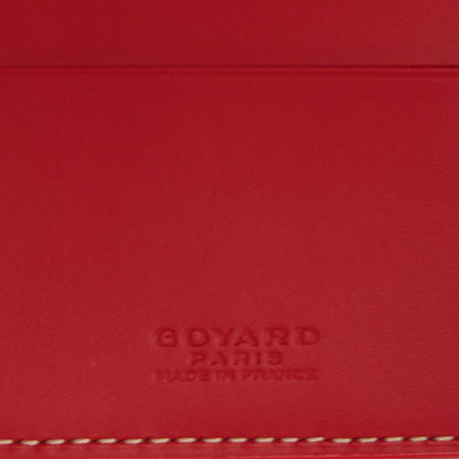 Goyard Goyardine Bi-Fold Wallet Red 6 of 7