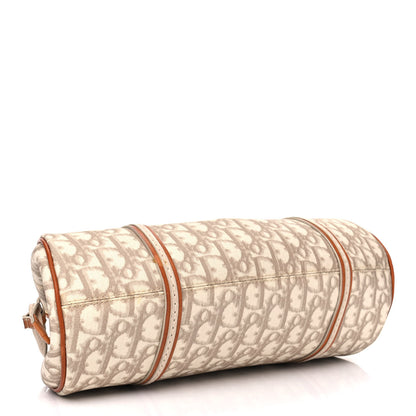 Christian Dior Monogram Romantique Trotter Flap Bag Beige 3 of 8