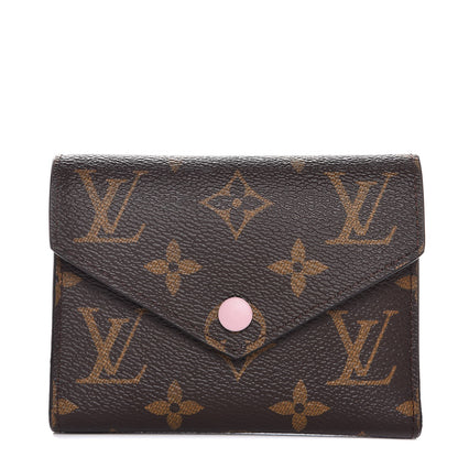 Louis Vuitton Monogram Victorine Wallet Rose Ballerine 1 of 8