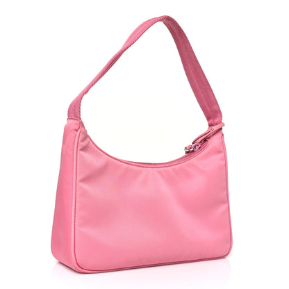 Prada Tessuto Nylon Mini Re-Edition 2000 Bag Begonia 3 of 8