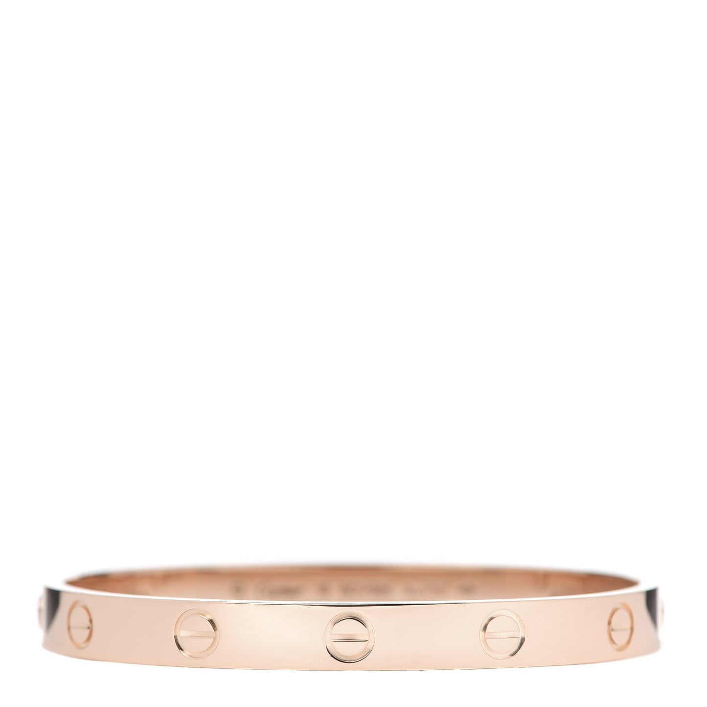 18K Pink Gold LOVE Bracelet 16
