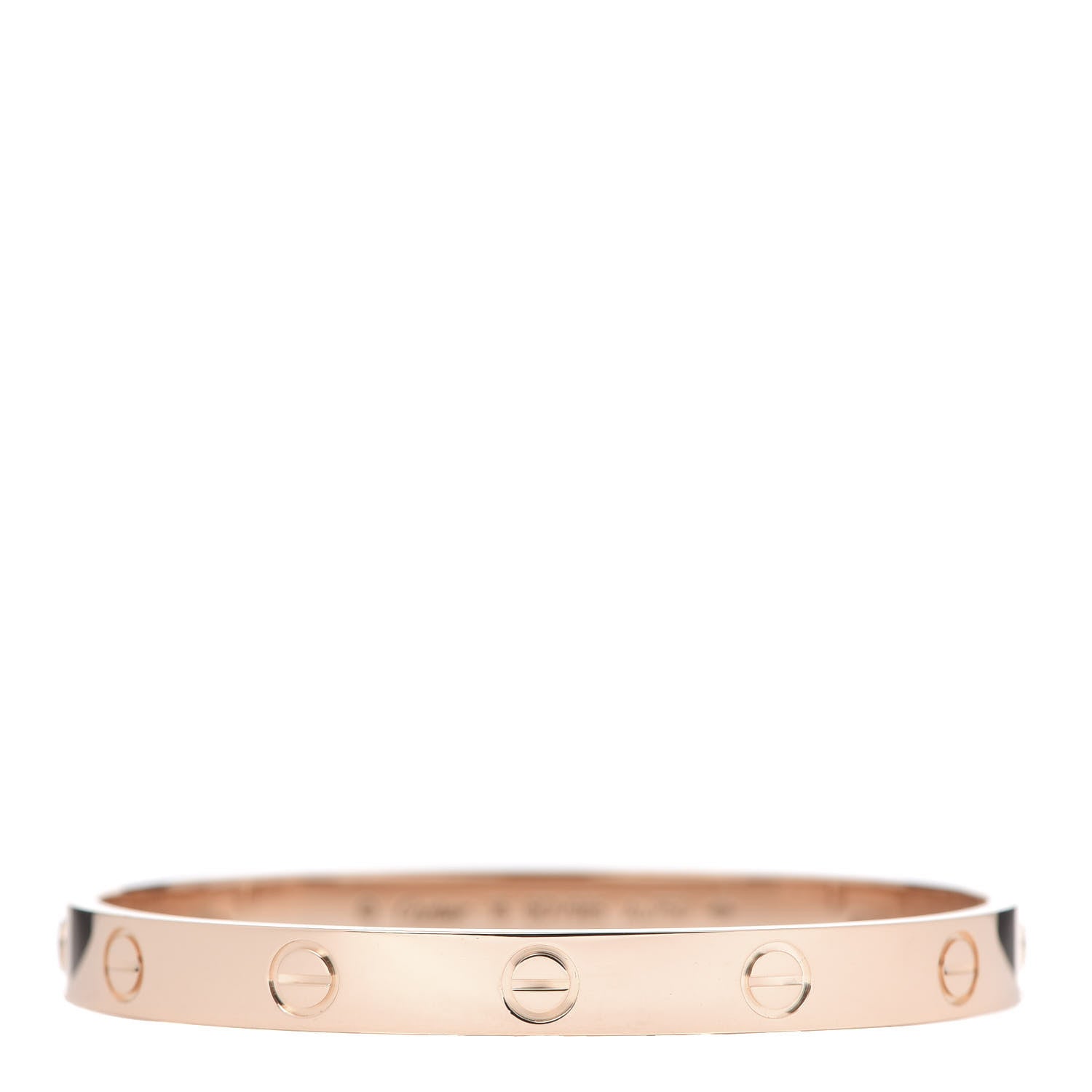 Cartier 18K Pink Gold LOVE Bracelet 16 1 of 7