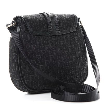 Christian Dior Monogram Crossbody Bag Black 3 of 8