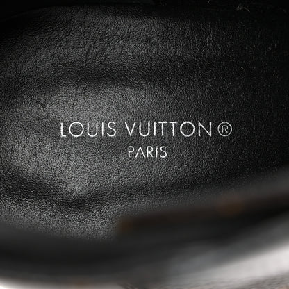 Louis Vuitton Patent Calfskin Monogram Star Trail Ankle Boots 40 Black 6 of 10