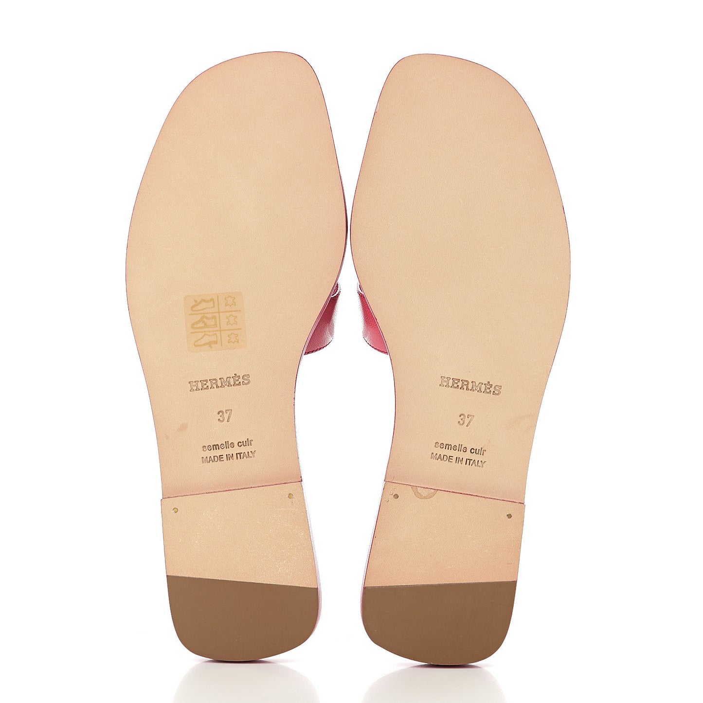 Chevre Oran Sandals 37 Rouge Azalee