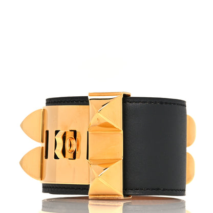 Hermes Swift Collier de Chien CDC Bracelet S Black 3 of 6