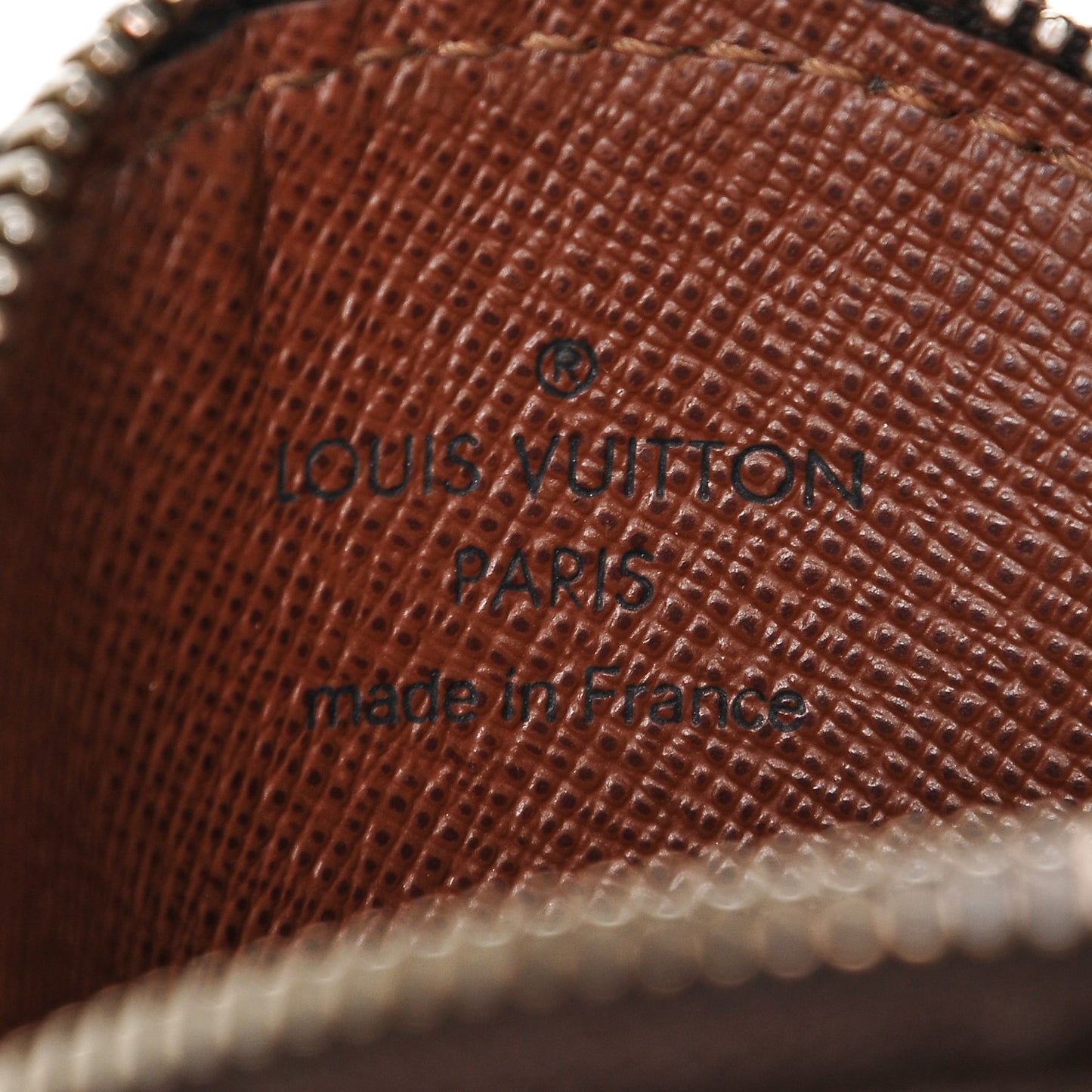 Monogram Round Coin Purse