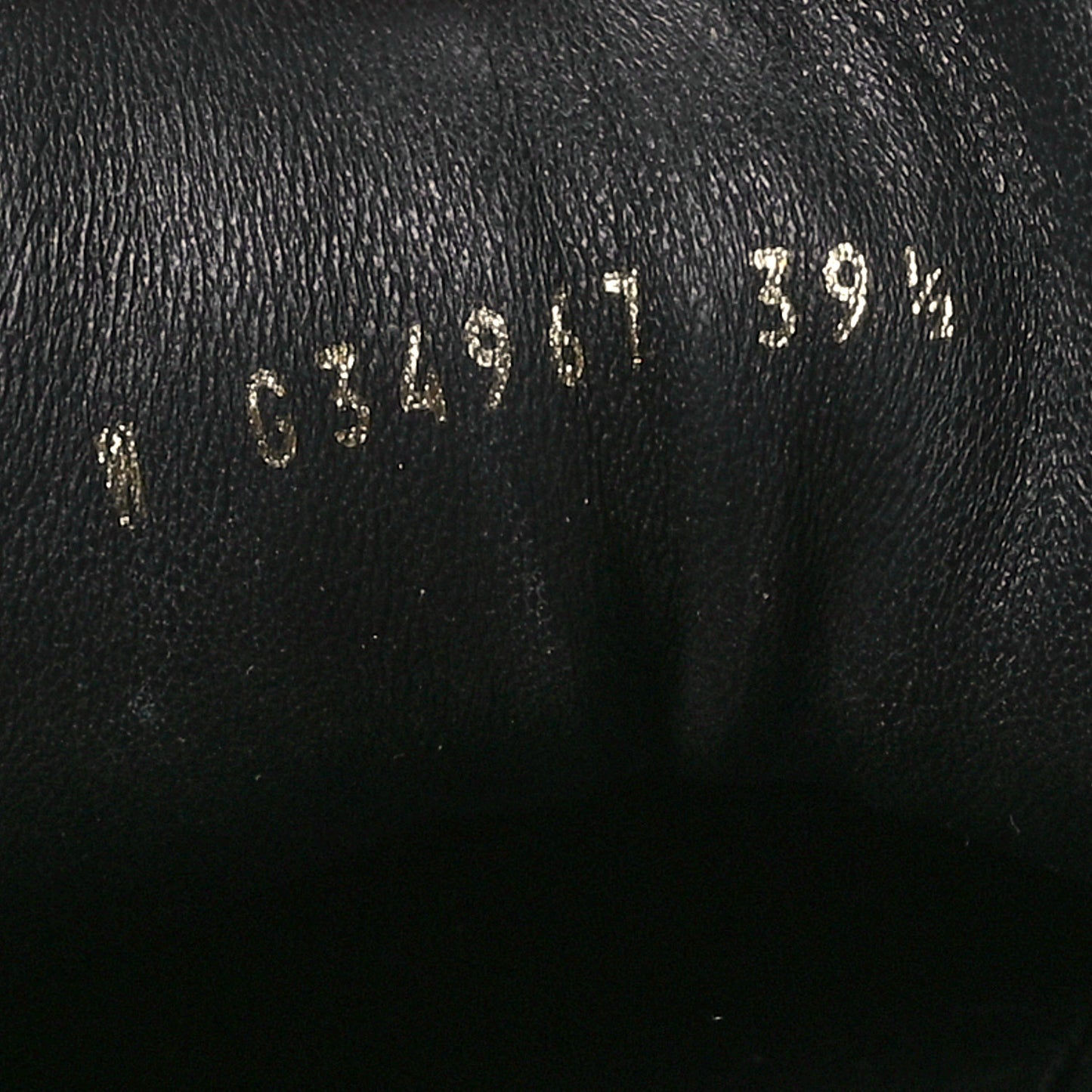 Lambskin Logo Strap Sneakers 39.5 Black