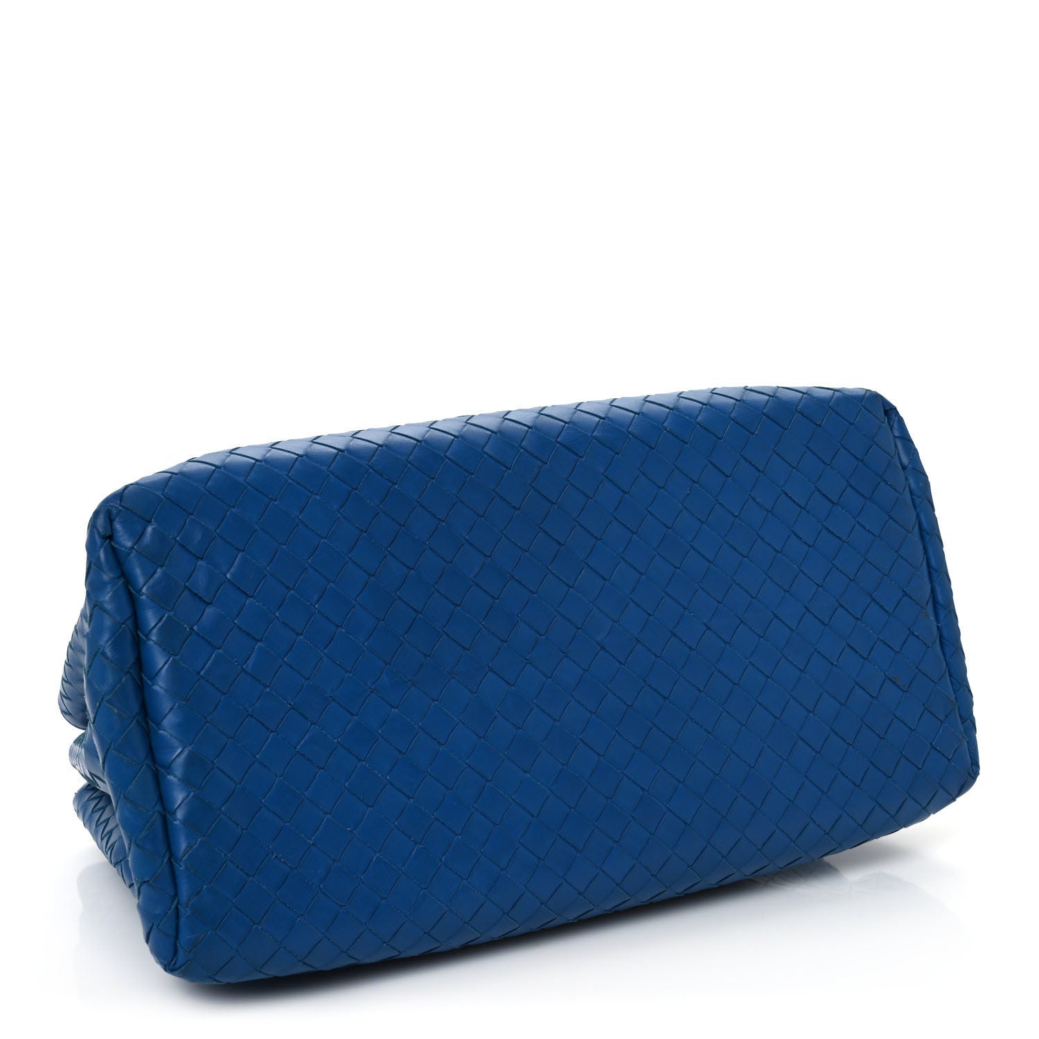 Bottega Veneta Light Calf Intrecciato Small Roma Signal Blue 4 of 22
