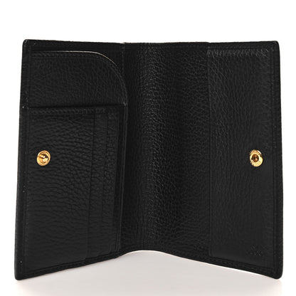 Gucci Calfskin GG Marmont Passport Case Black 5 of 8