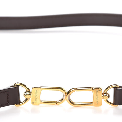 Louis Vuitton Calfskin 16mm Adjustable Shoulder Strap Brown 3 of 3