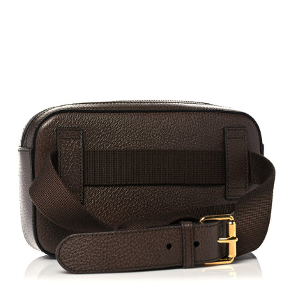 Gucci Textured Dollar Calfskin Gucci 100 Aria Belt Bag 100 40 New Acero Multicolor 2 of 11