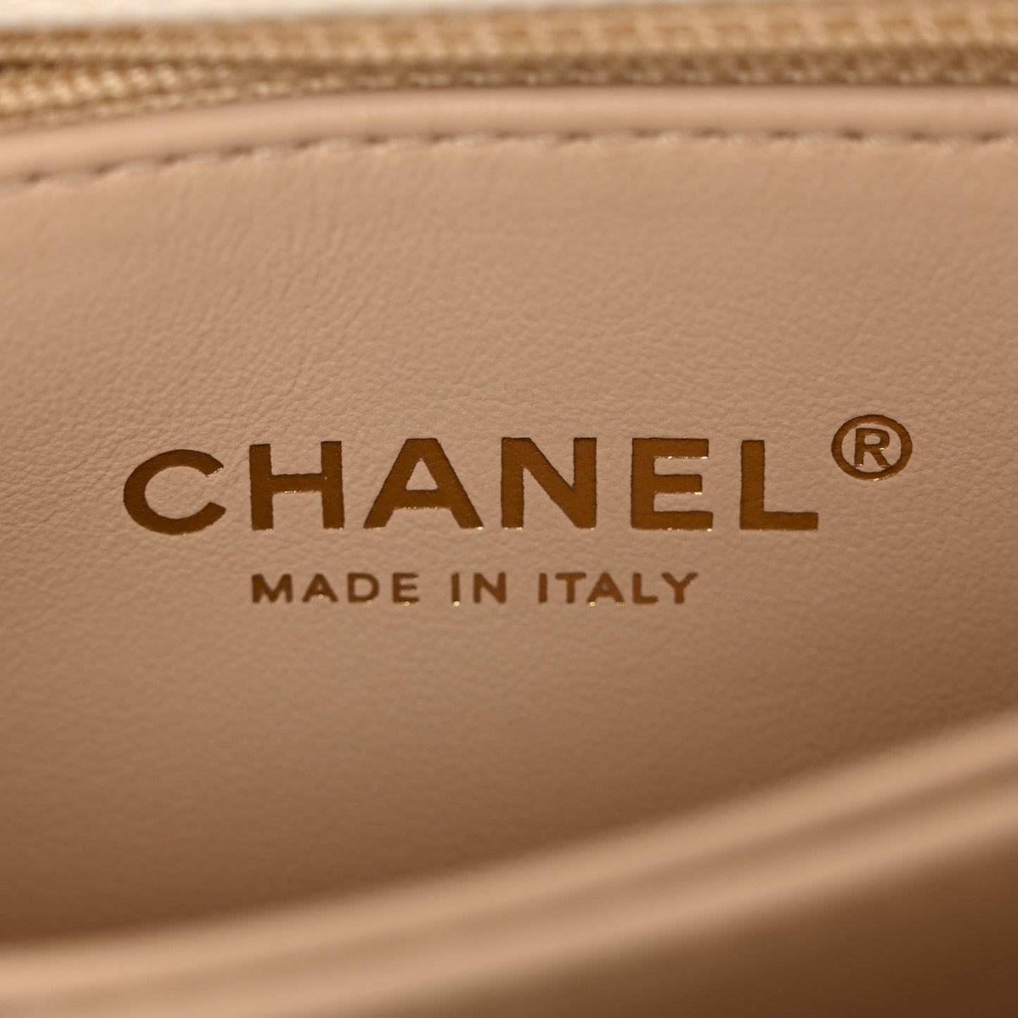 Caviar Quilted Mini Coco Handle Flap White