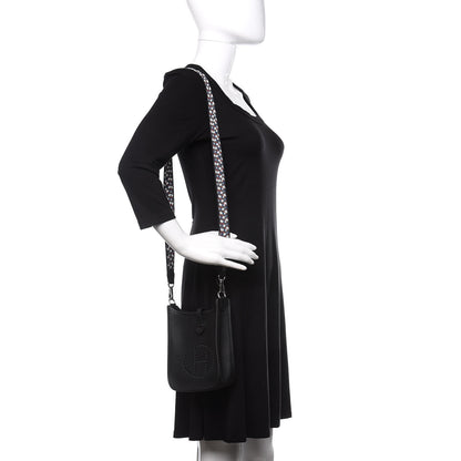 Hermes Taurillon Maurice Zigzag Evelyne TPM Black 2 of 11