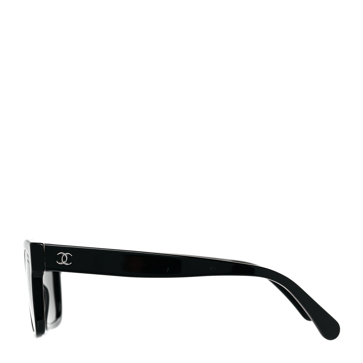 Acetate Polarized Square Sunglasses 5417 Black