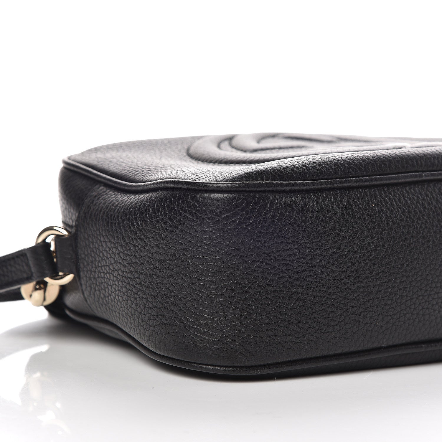 Gucci Pebbled Calfskin Small Soho Disco Bag Black 5 of 9