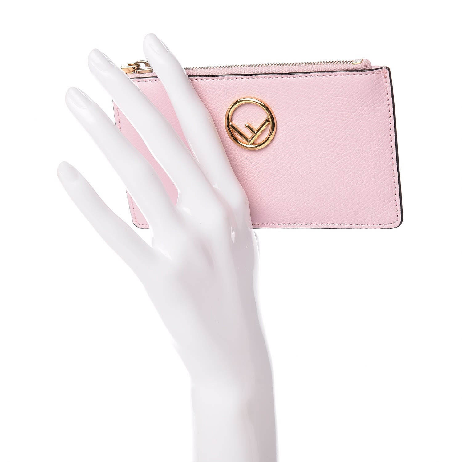 Fendi Vitello Cruise F is Fendi Zip Card Holder Peonia 2 of 8