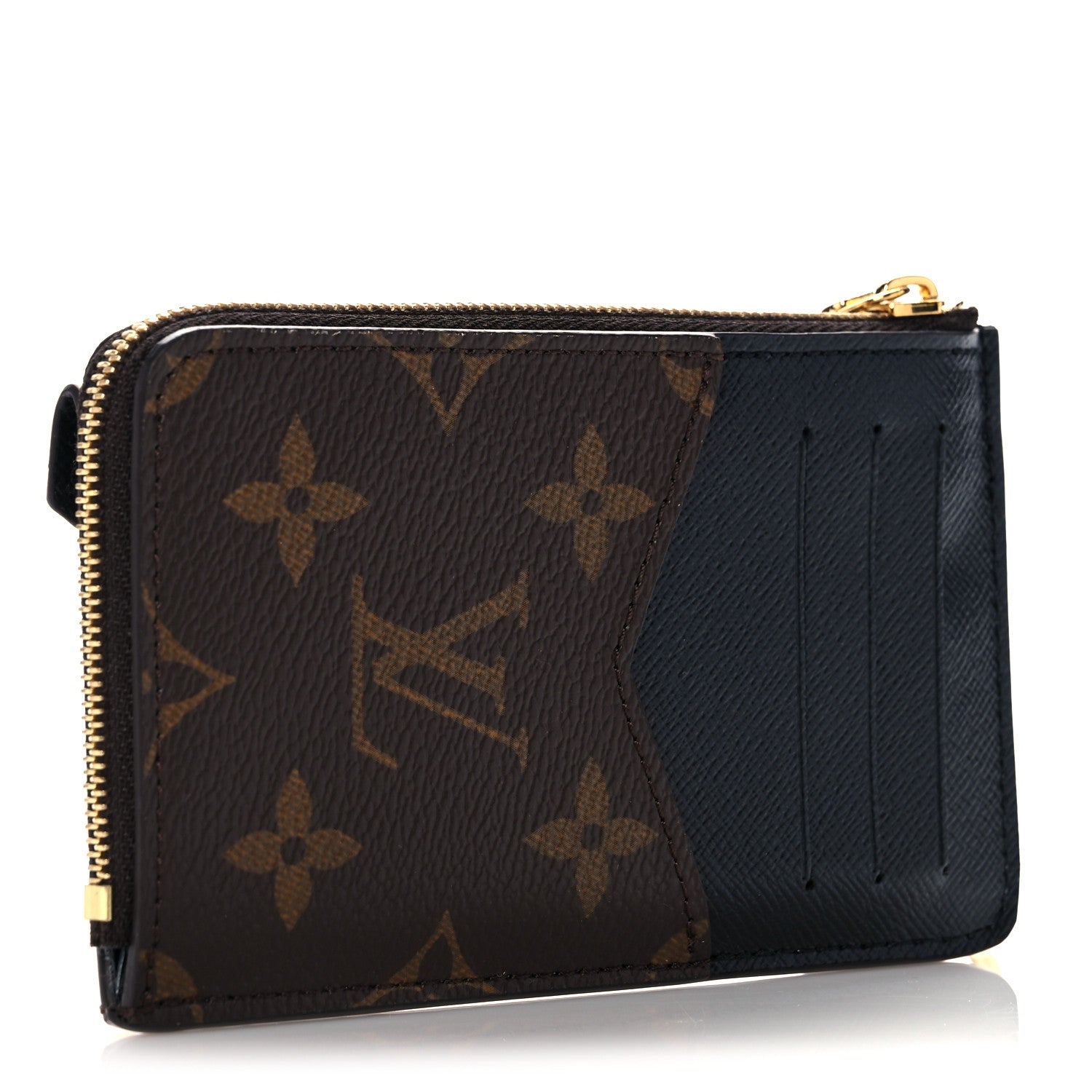 Louis Vuitton Monogram Recto Verso Card Holder Black 3 of 7