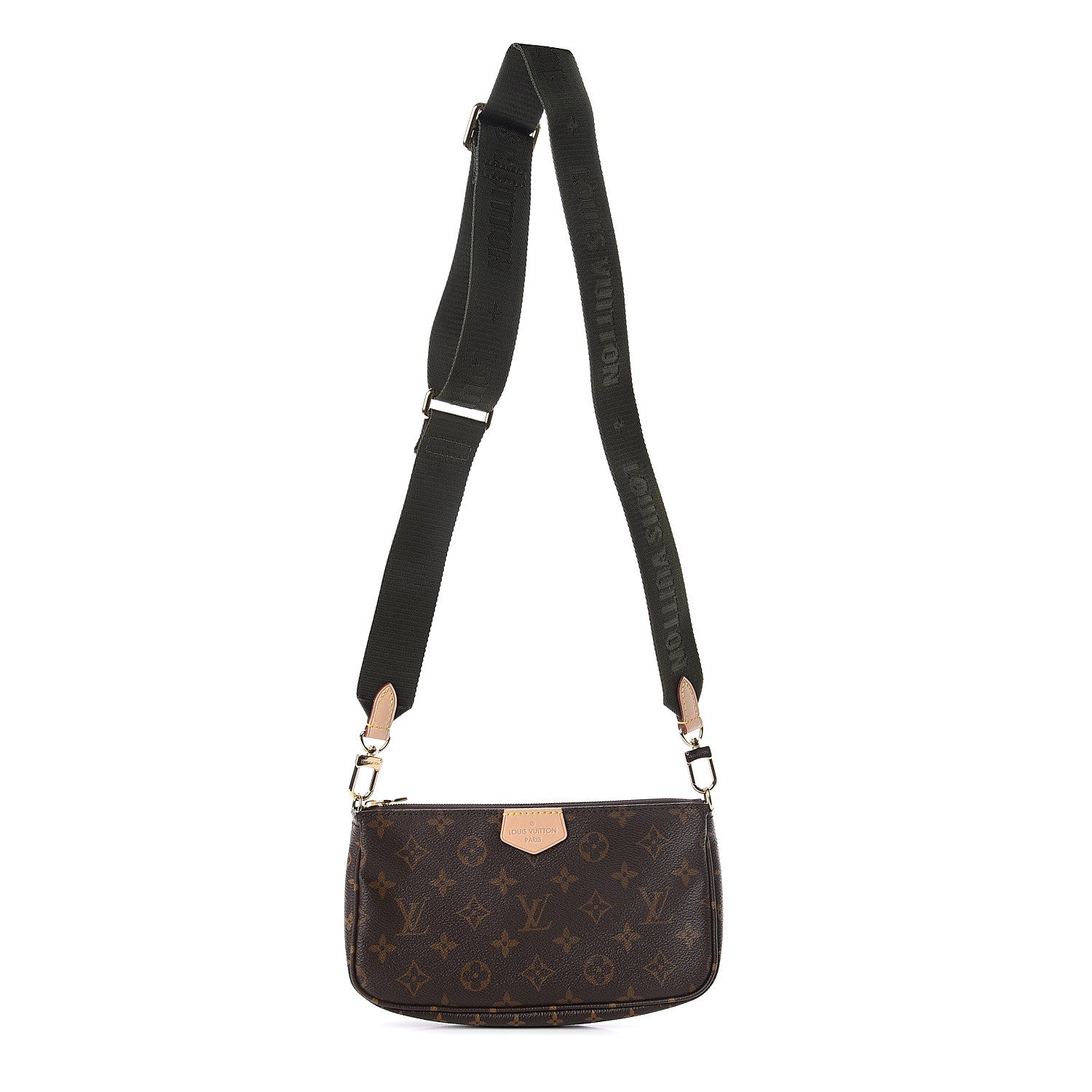 Louis Vuitton Monogram Multi Pochette Accessories Large Pochette Kaki 1 of 8