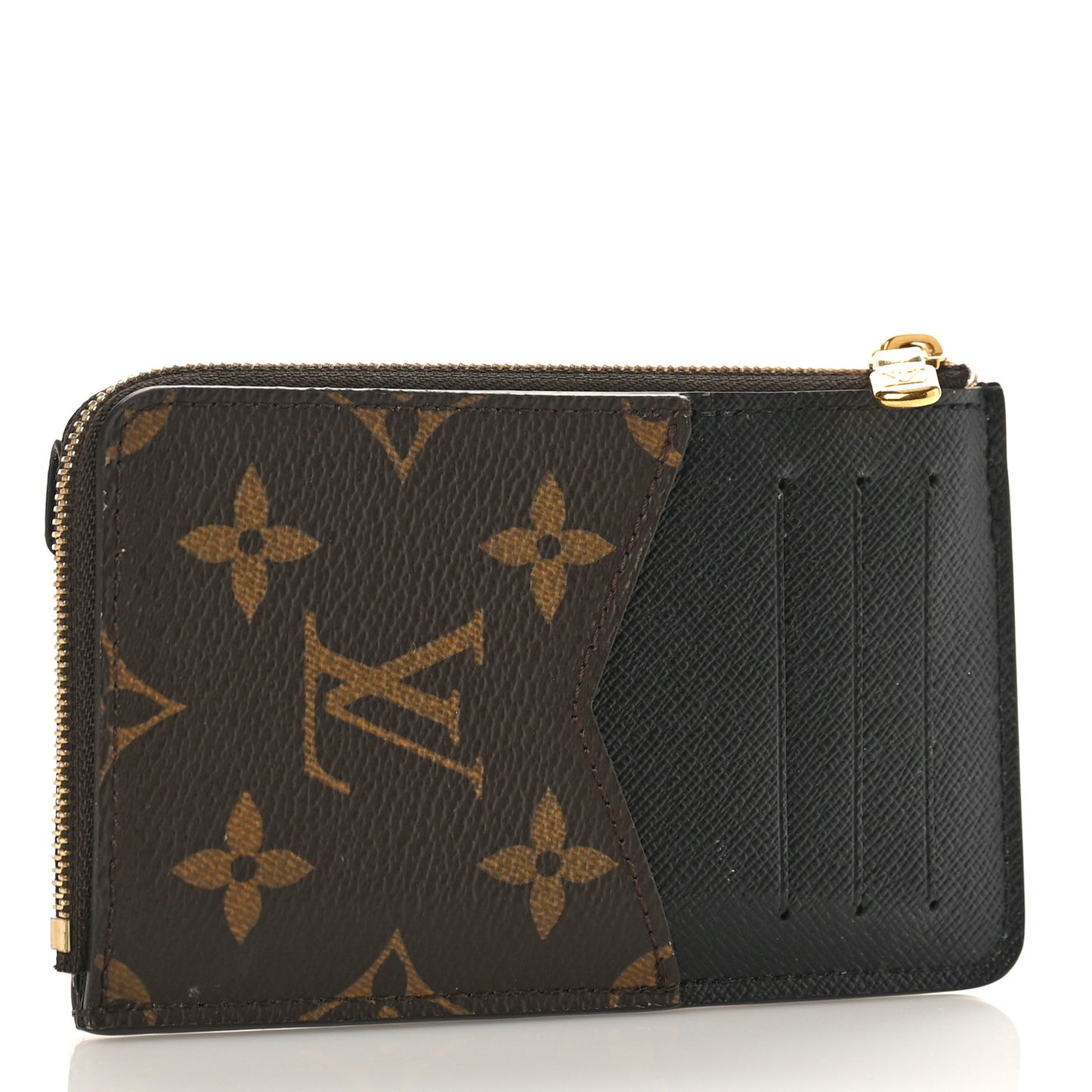 Monogram Recto Verso Card Holder Black