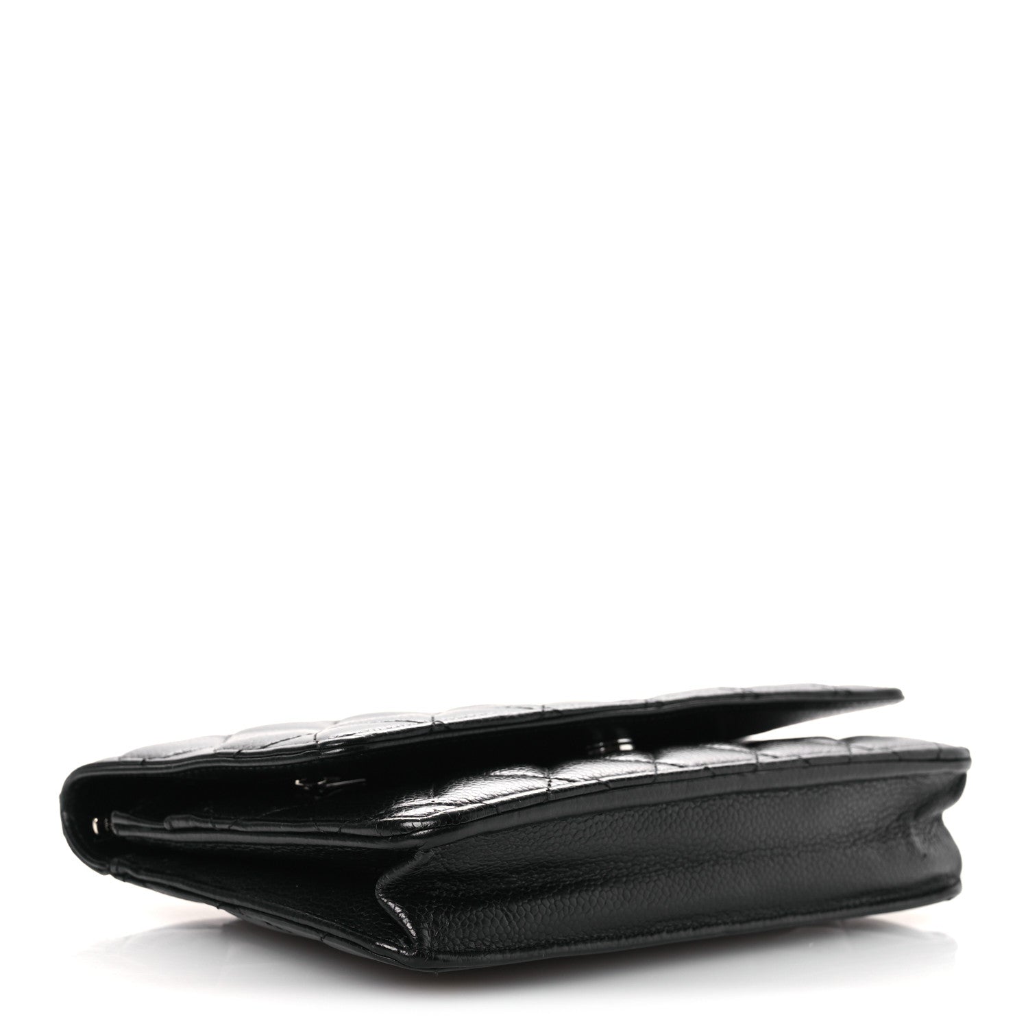 Chanel Caviar Quilted Wallet On Chain WOC Black 4 of 14