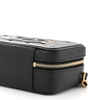 Chanel Caviar Quilted CC Filigree Vanity Clutch With Chain Black 10 of 10